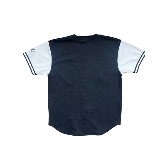 San Fransisco Giants Jersey Men's Black Vintage Starter Button Up Sz XL - Picture 6 of 11